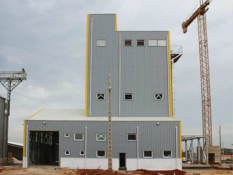 steel structure feed plant