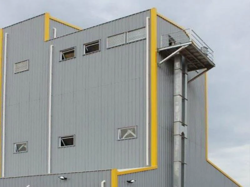 steel structure feed plant 1